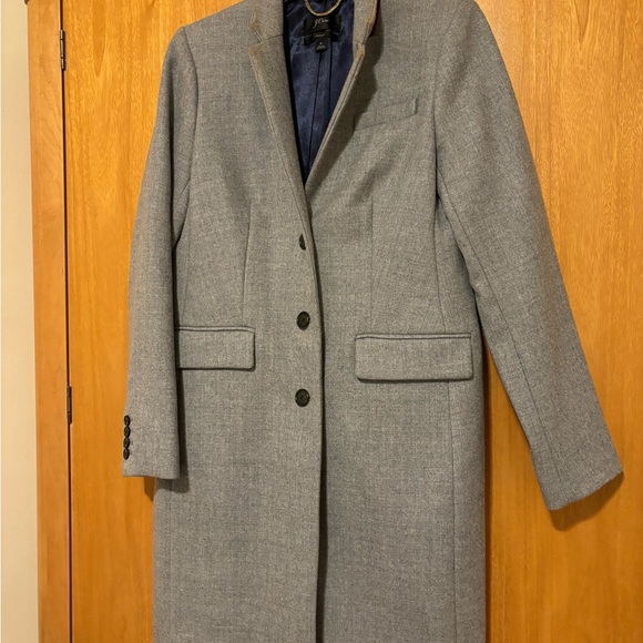 EUC J CREW REGENT COAT - Picture 4 of 5